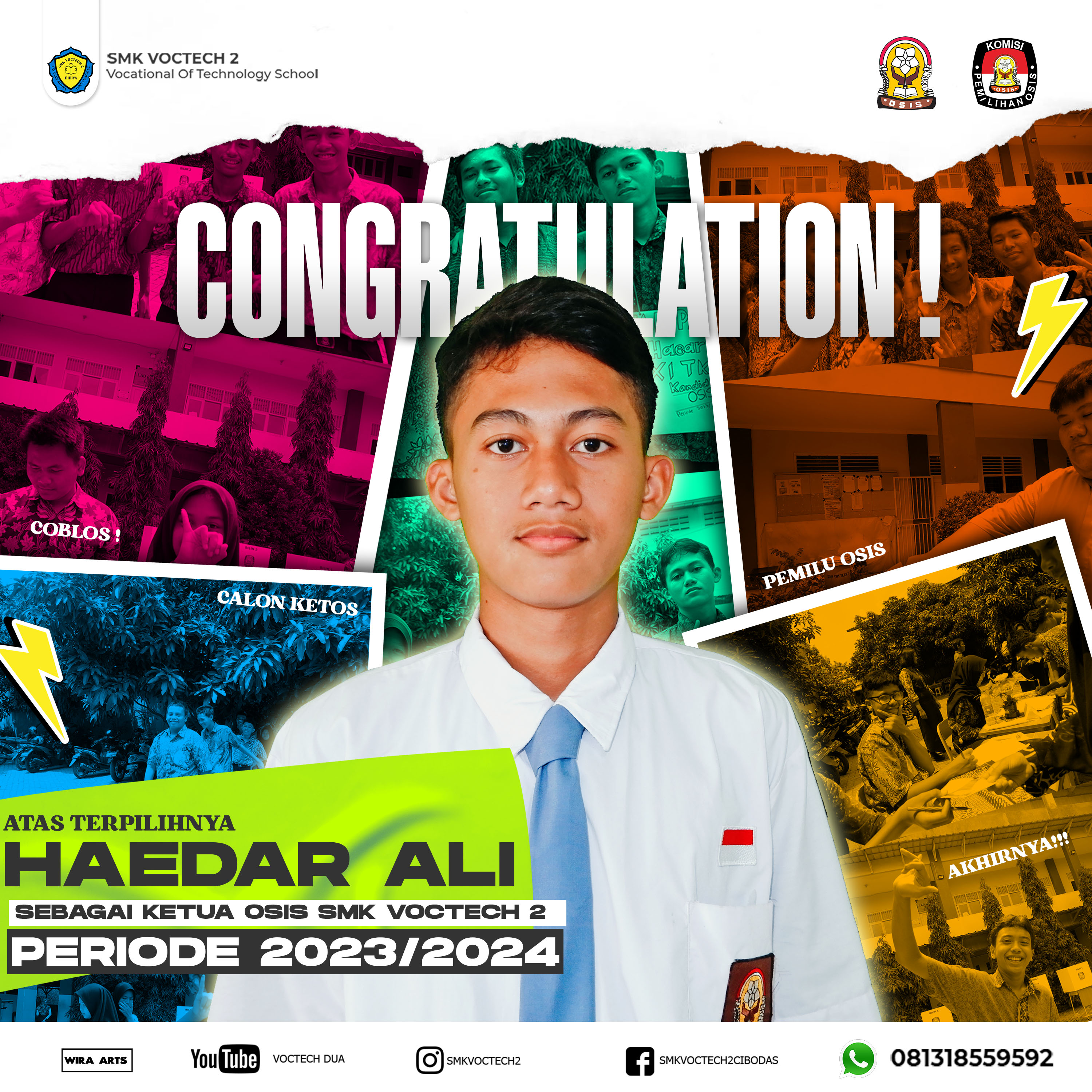 Haedar Ali Ketua OSIS 2023/2024