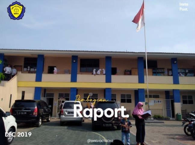 Pembagian Raport Semester Ganjil 2019-2020