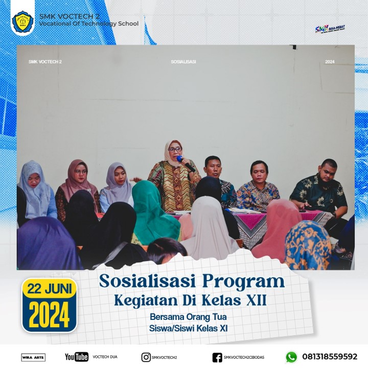 Sosialisasi Program Kegiatan Kelas XII Bersama Orangtua